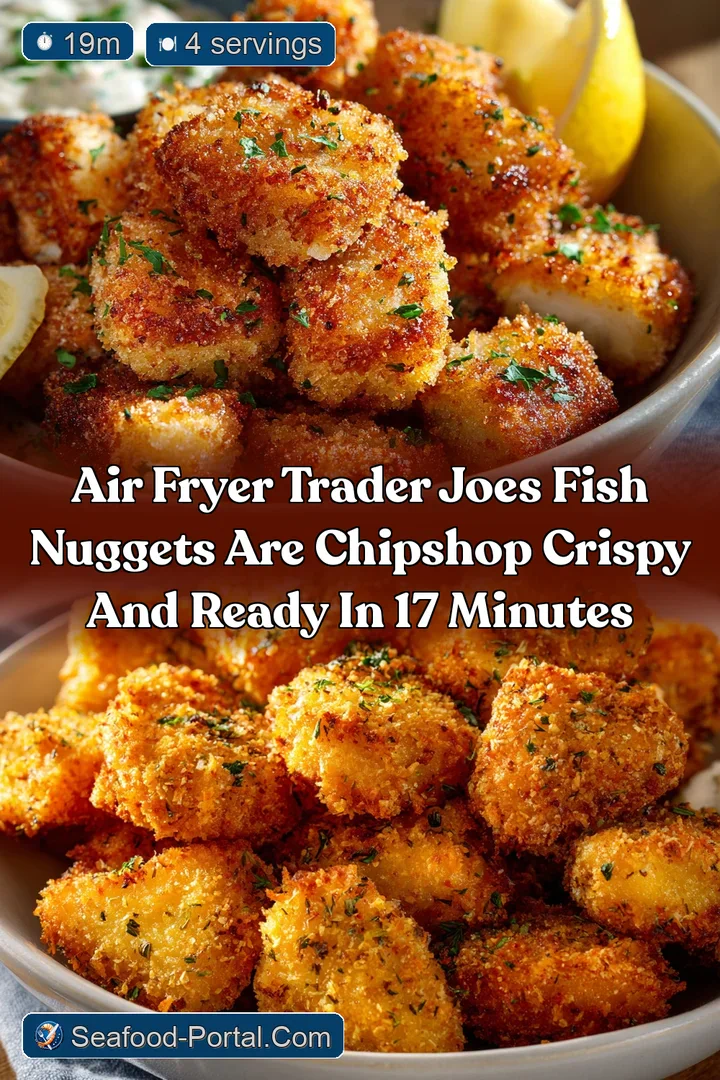 Air Fryer Trader Joes Fish Nuggets are ChipShop Crispy and ready in 17 minutes