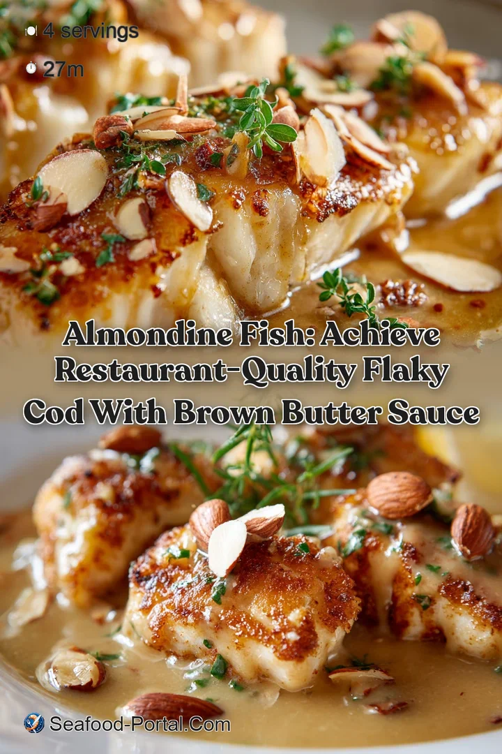 Almondine Fish: Achieve Restaurant-Quality Flaky Cod with Brown Butter Sauce