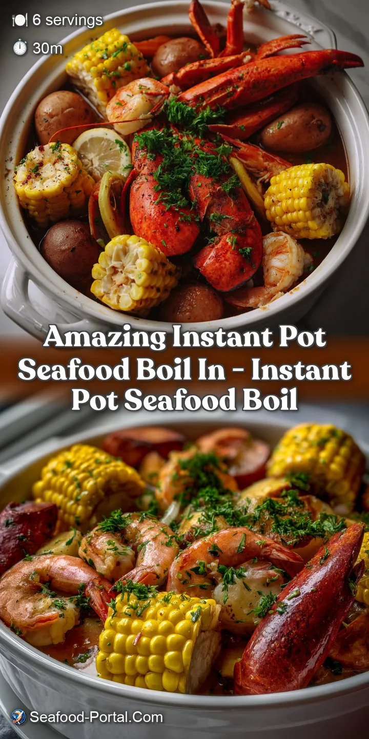 Amazing Instant Pot Seafood Boil in - Instant Pot Seafood Boil