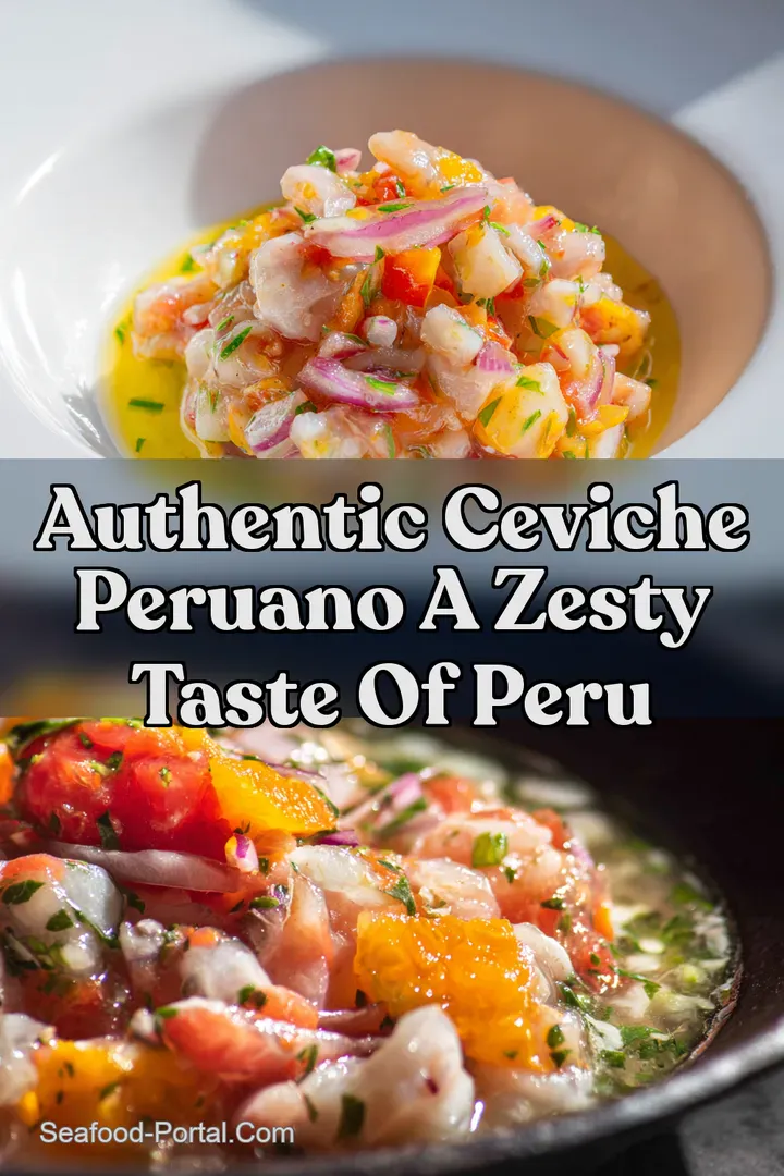 Authentic Ceviche Peruano A Zesty Taste of Peru : PIN FOR LATER Authentic Ceviche Peruano A Zesty Taste of Peru