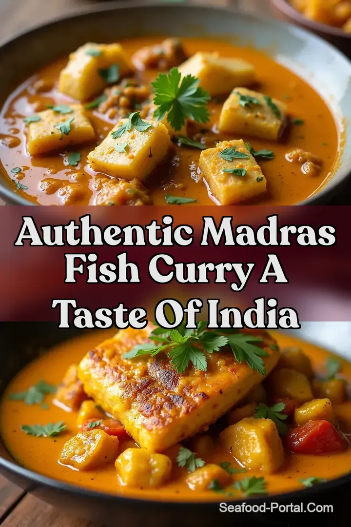 Authentic Madras Fish Curry A Taste of India