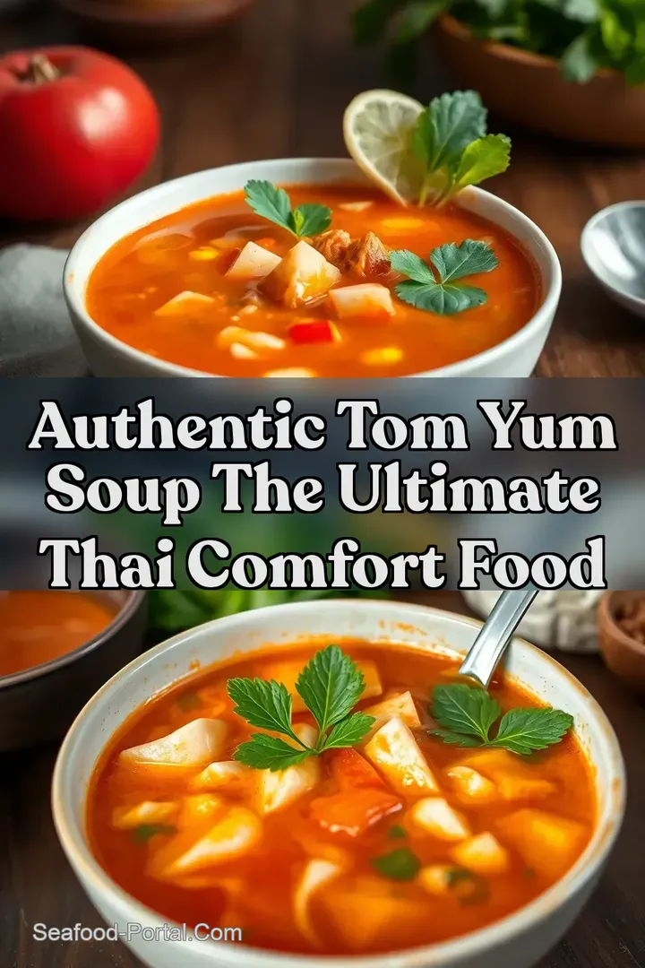 Authentic Tom Yum Soup The ULTIMATE Thai Comfort Food