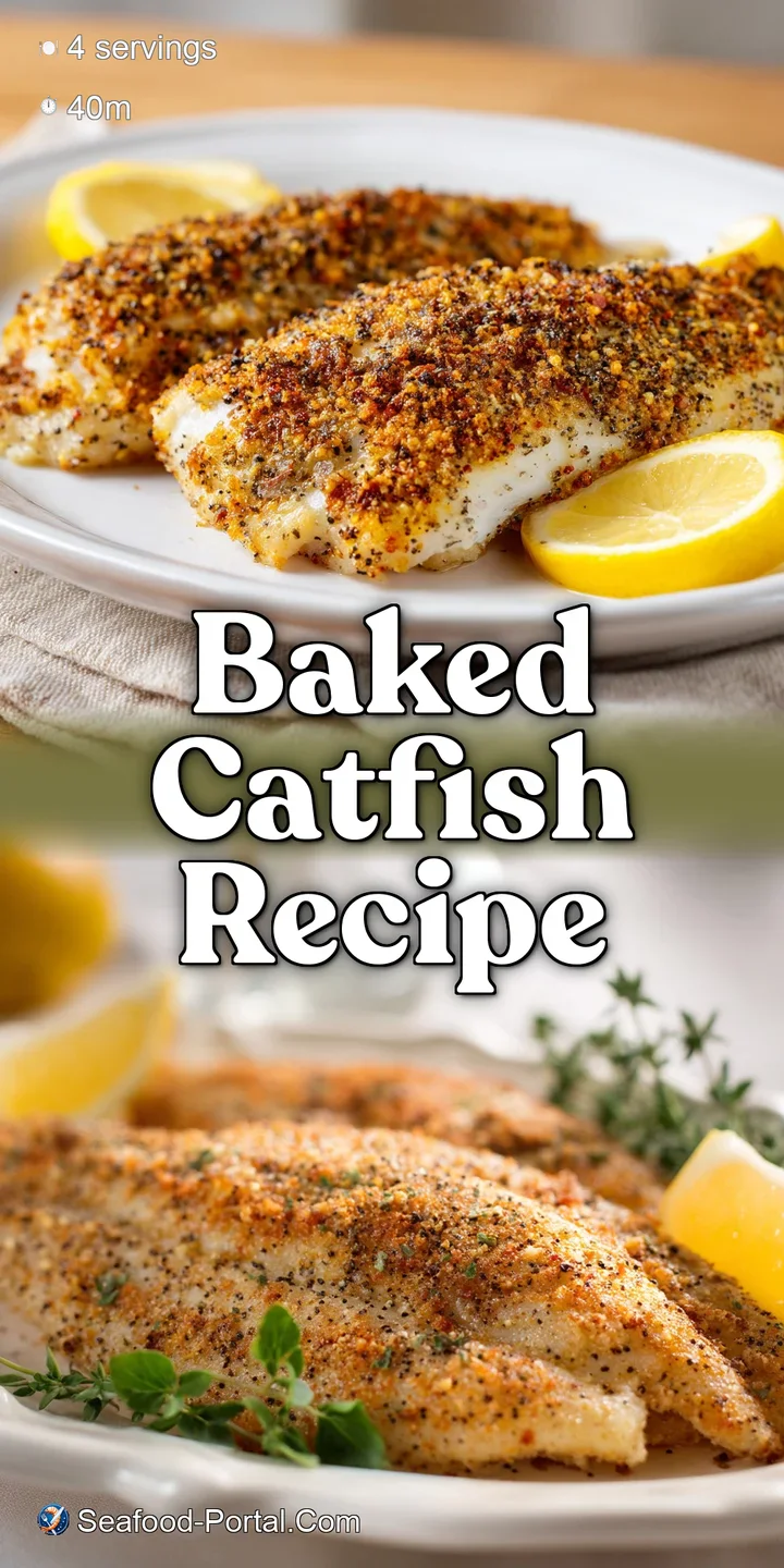 Baked Catfish: Crisp Lemon-Pepper Fillets in 35 Mins - Seafood Portal 