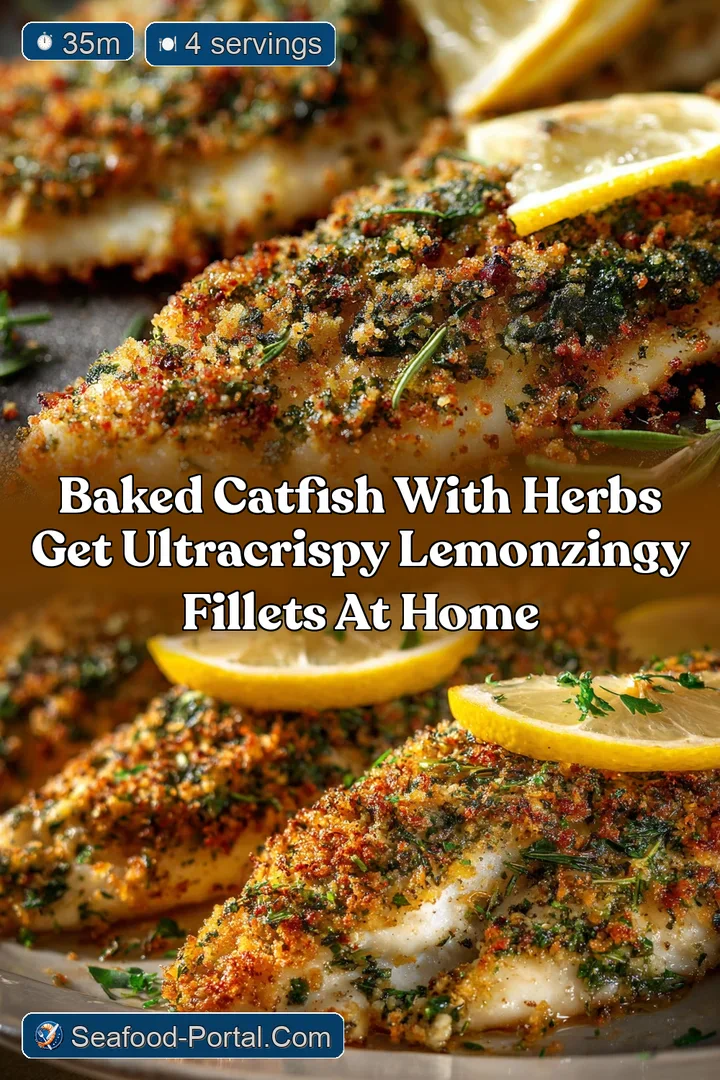 Baked Catfish with Herbs Get UltraCrispy LemonZingy Fillets at Home