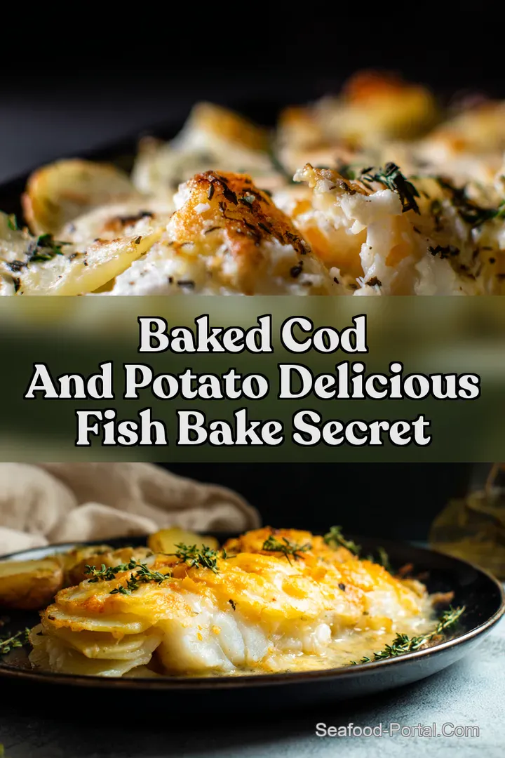 Baked Cod and Potato Delicious Fish Bake Secret