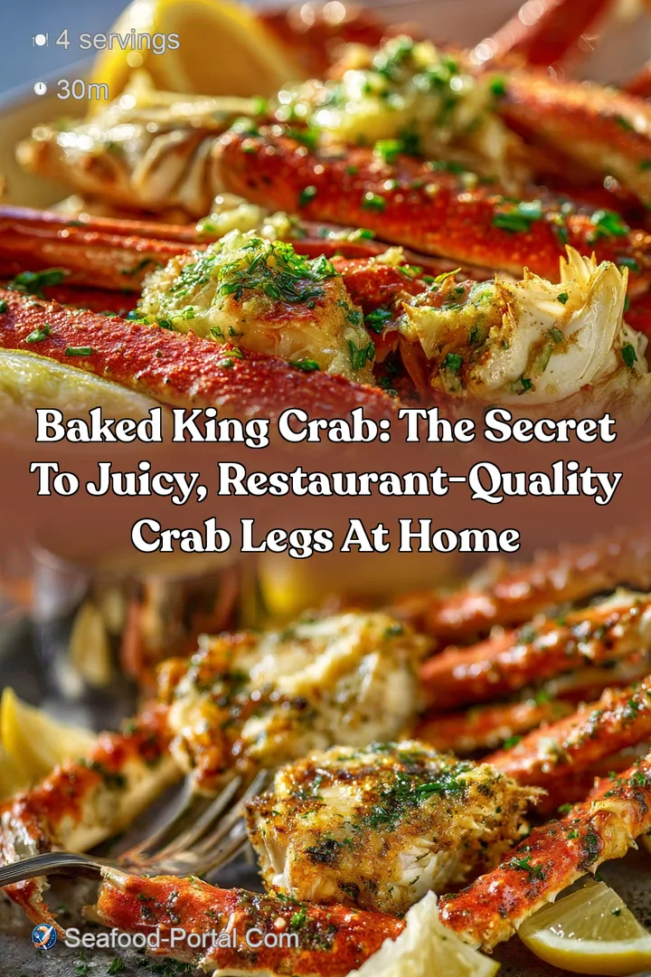 Baked King Crab: The Secret to Juicy Restaurant-Quality Crab Legs at Home
