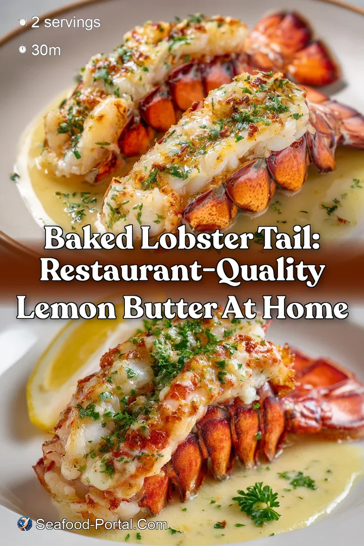 Baked Lobster Tail: Restaurant-Quality Lemon Butter at Home