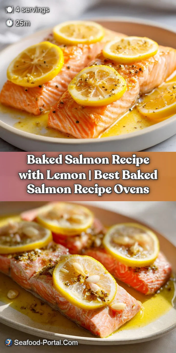 Macro shot of flaky pink salmon texture with glistening oils and a charred lemon wheel and fresh herb sprigs.