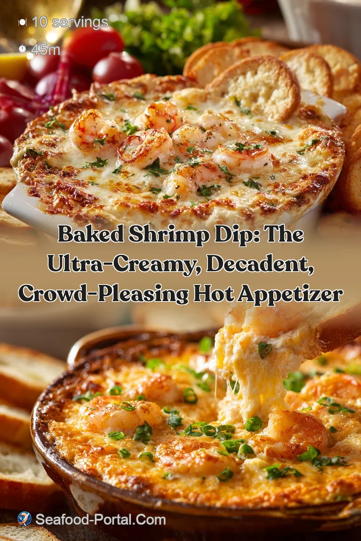 Baked Shrimp Dip: The Ultra-Creamy Decadent Crowd-Pleasing Hot Appetizer