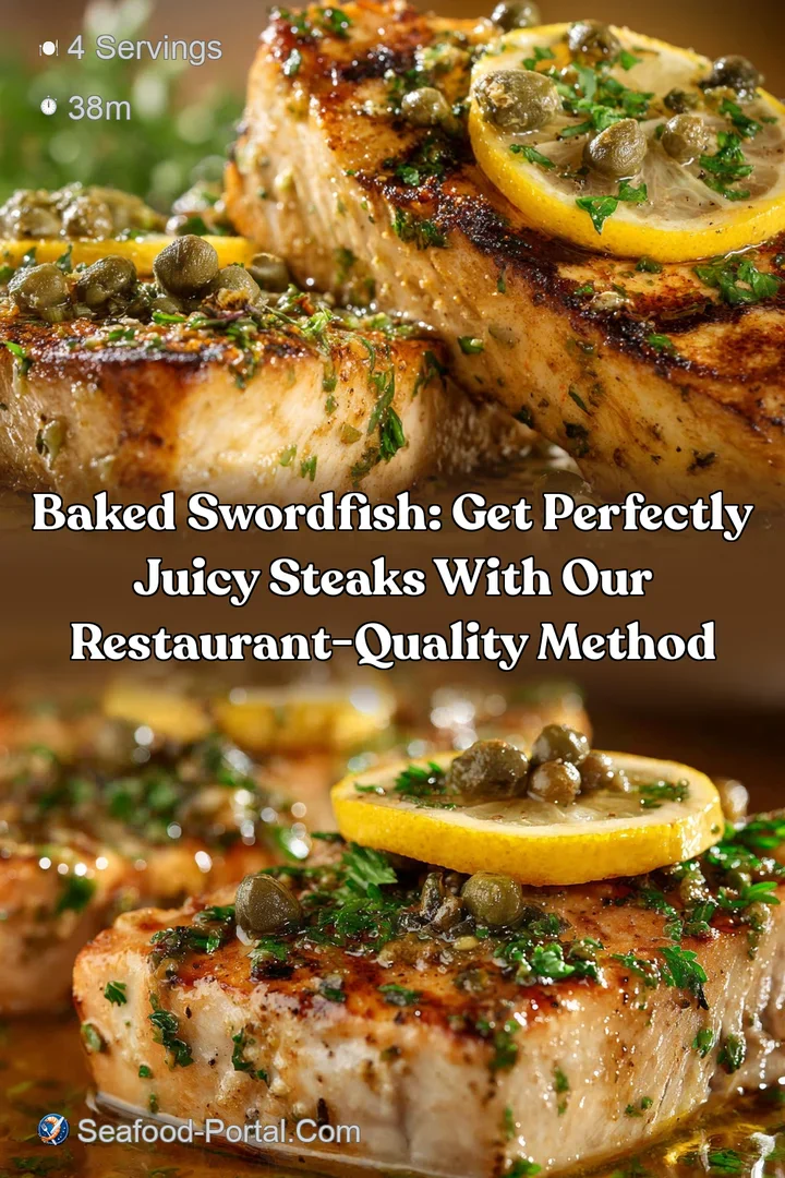 Baked Swordfish: Get Perfectly Juicy Steaks with Our Restaurant-Quality Method