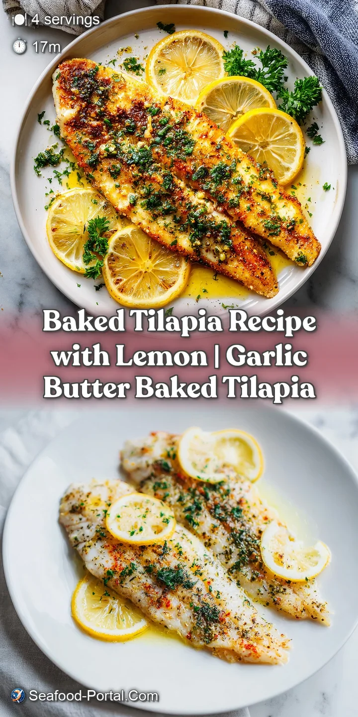 Close-up of tender, baked tilapia showing delicate white flakes and glistening lemon zest