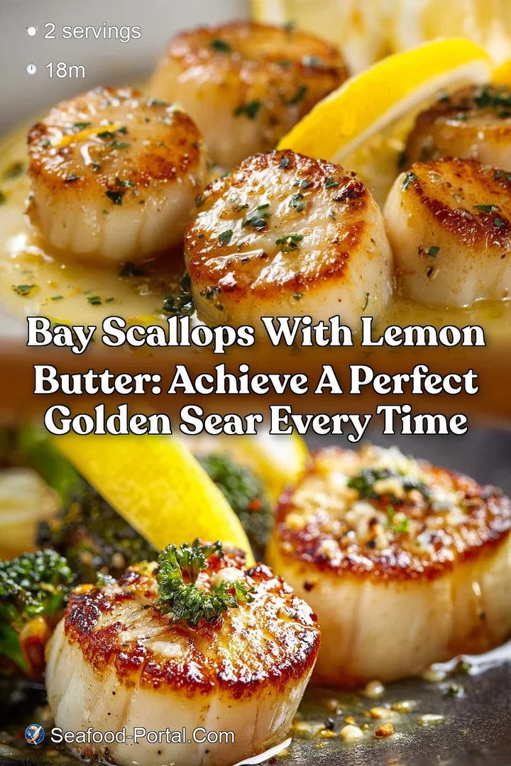 Bay Scallops with Lemon Butter: Achieve a Perfect Golden Sear Every Time