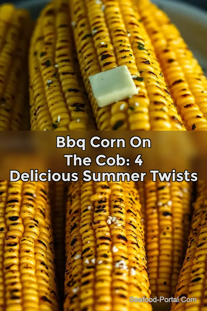 BBQ Corn on the Cob: 4 Delicious Summer Twists