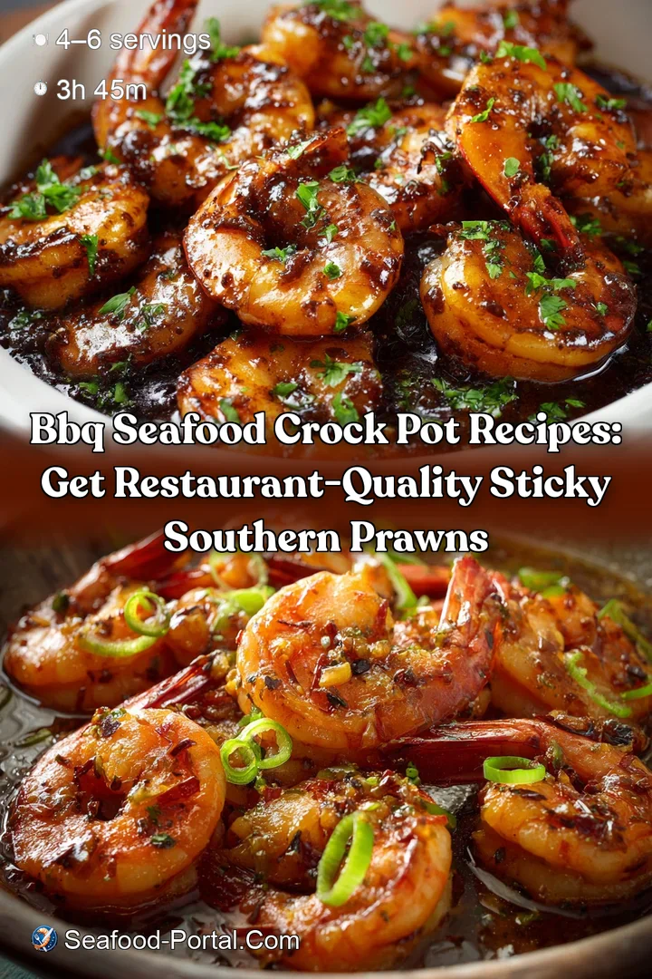 BBQ Seafood Crock Pot Recipes: Get Restaurant-Quality Sticky Southern Prawns