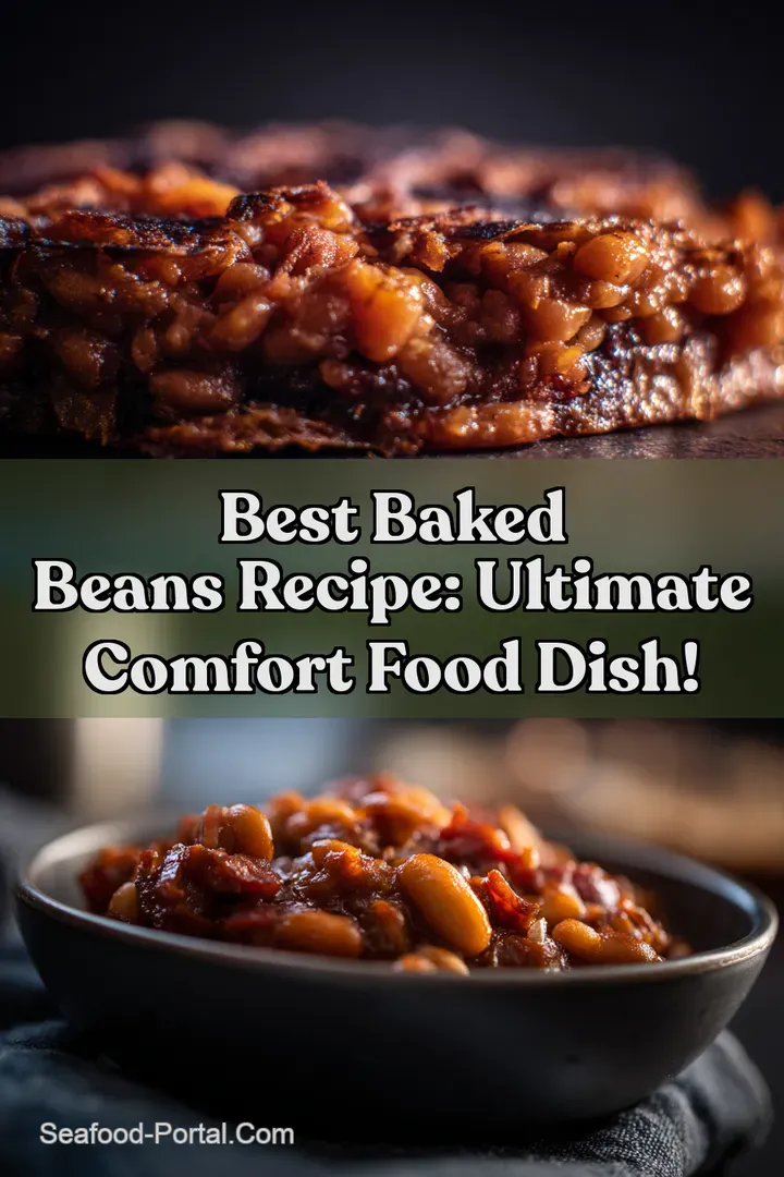 Best Baked Beans Recipe: Ultimate Comfort Food Dish! : PIN FOR LATER Best Baked Beans Recipe: Ultimate Comfort Food Dish!