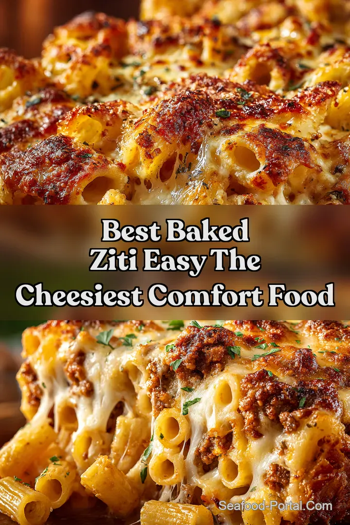 Best Baked Ziti Easy The Cheesiest Comfort Food
