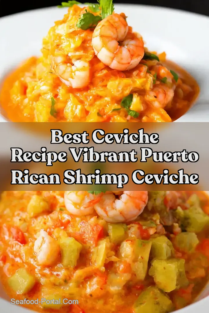 Best Ceviche Recipe Vibrant Puerto Rican Shrimp Ceviche