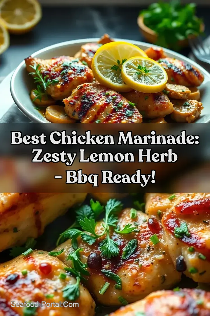 Best Chicken Marinade: Zesty Lemon Herb - BBQ Ready!