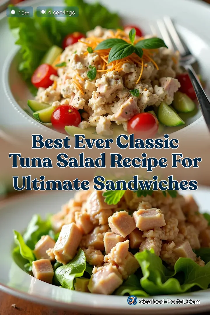Best Ever Classic Tuna Salad Recipe for Ultimate Sandwiches