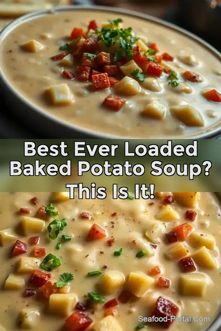 Best Ever Loaded Baked Potato Soup? This is it!