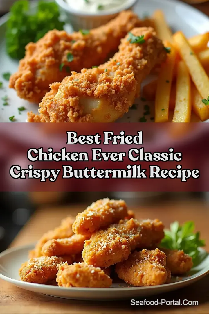 Best Fried Chicken Ever Classic Crispy Buttermilk Recipe