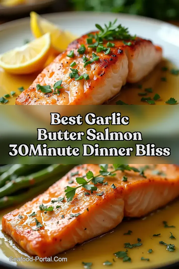 Best Garlic Butter Salmon 30Minute Dinner Bliss