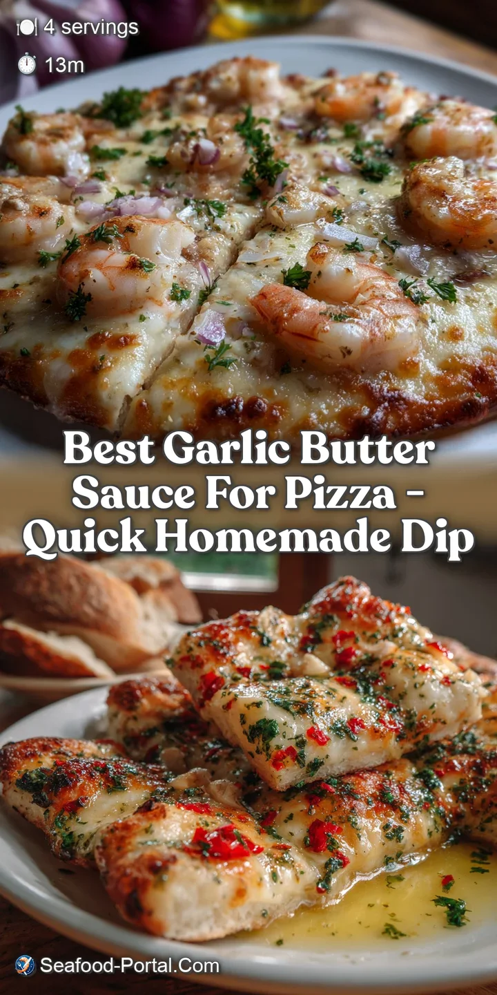 Best Garlic Butter Sauce for Pizza - Quick Homemade Dip