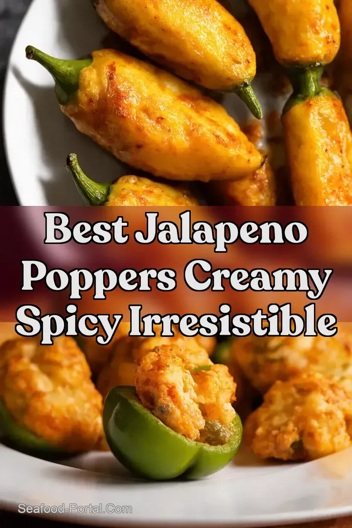 Best Jalapeno Poppers Creamy Spicy Irresistible