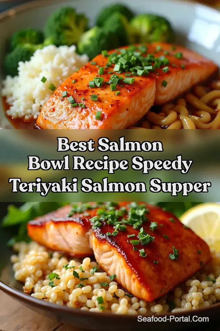 Best Salmon Bowl Recipe Speedy Teriyaki Salmon Supper