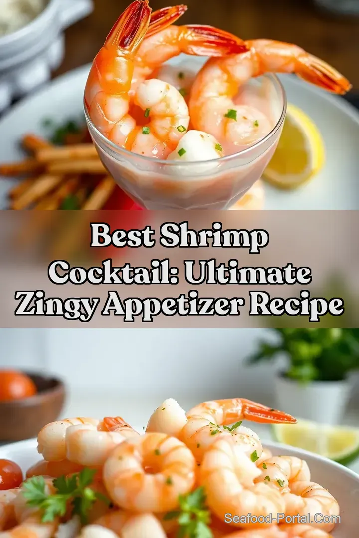 Best Shrimp Cocktail: Ultimate Zingy Appetizer Recipe : PIN FOR LATER Best Shrimp Cocktail: Ultimate Zingy Appetizer Recipe
