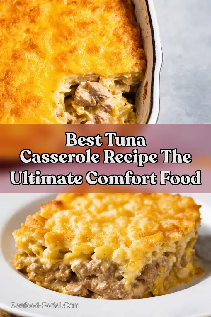 Best Tuna Casserole Recipe The Ultimate Comfort Food