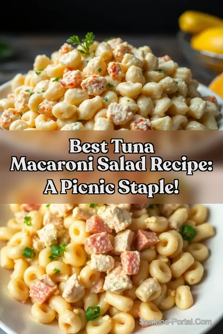 Best Tuna Macaroni Salad Recipe: A Picnic Staple!