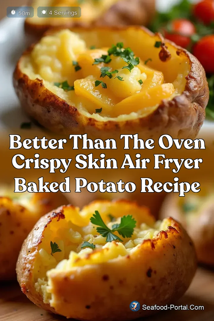 Better Than the Oven Crispy Skin Air Fryer Baked Potato Recipe