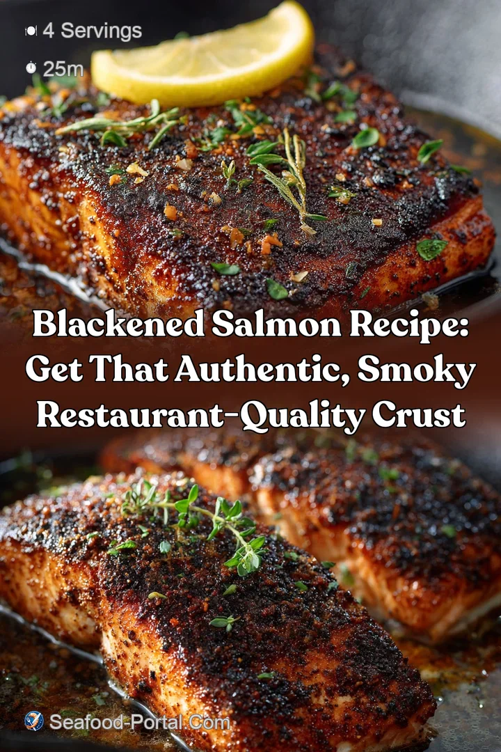 Blackened Salmon Recipe: Get That Authentic Smoky Restaurant-Quality Crust