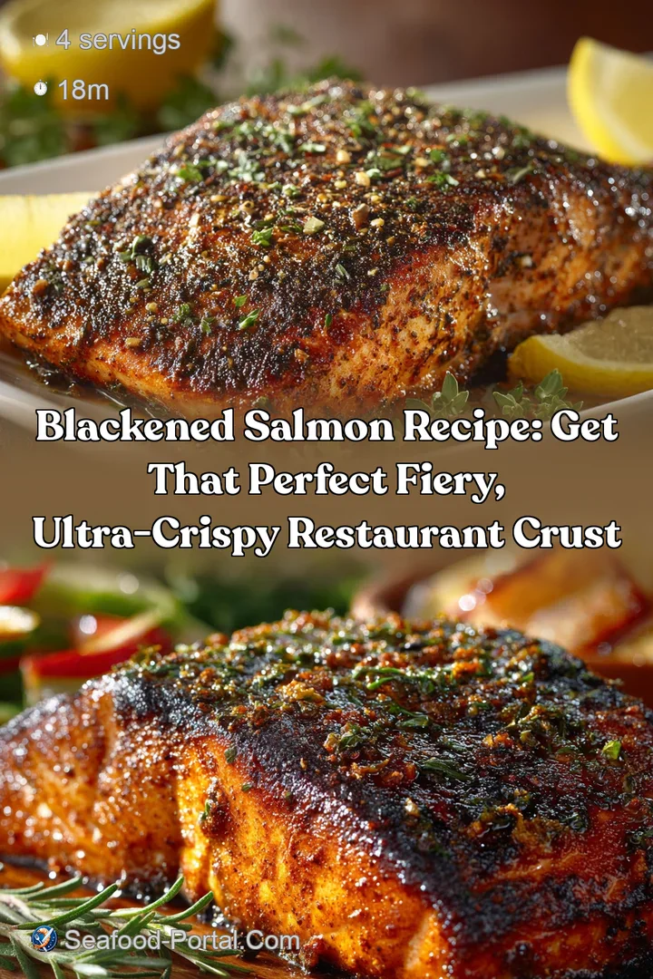 Blackened Salmon Recipe: Get That Perfect Fiery Ultra-Crispy Restaurant Crust