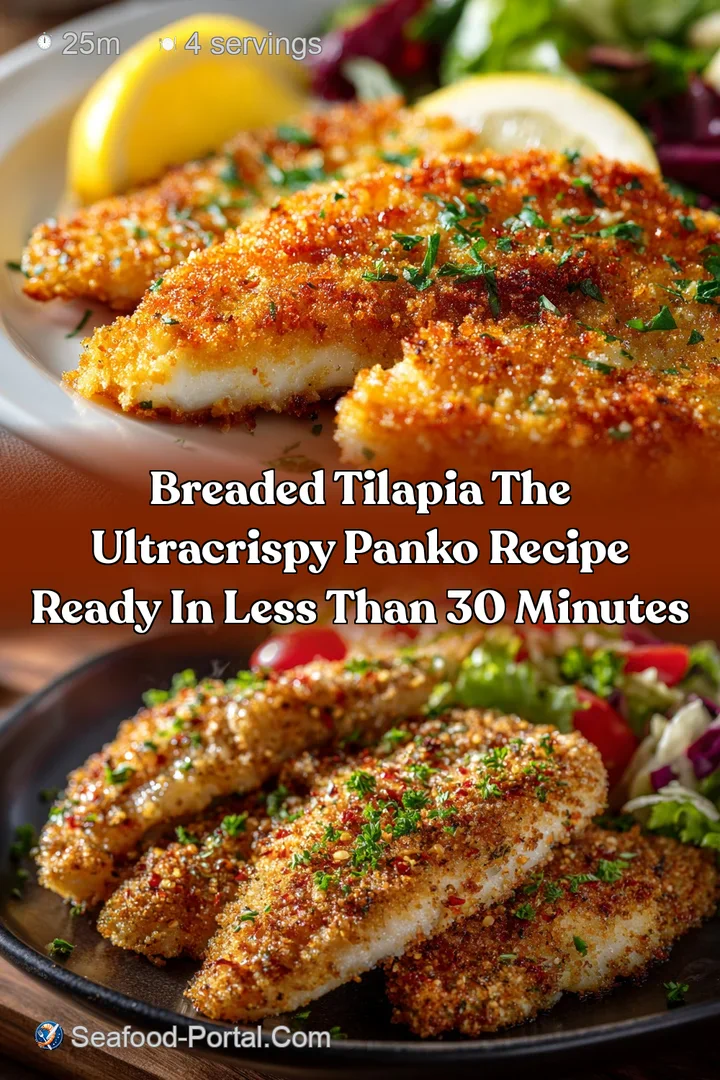 Breaded Tilapia The UltraCrispy Panko Recipe Ready in Less Than 30 Minutes
