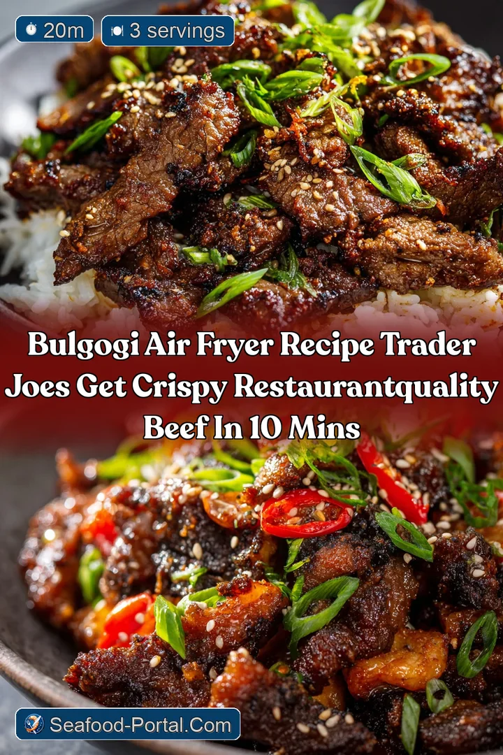 Bulgogi Air Fryer Recipe Trader Joes Get Crispy RestaurantQuality Beef in 10 Mins