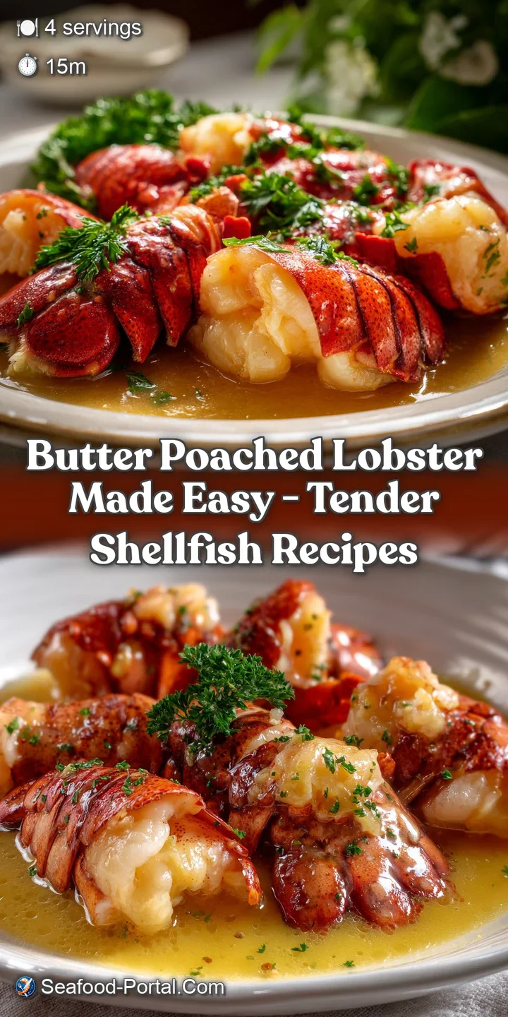Butter Poached Lobster Made Easy - Tender Shellfish Recipes