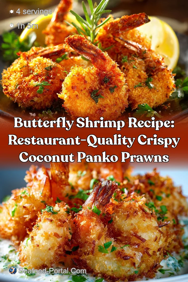 Butterfly Shrimp Recipe: Restaurant-Quality Crispy Coconut Panko Prawns