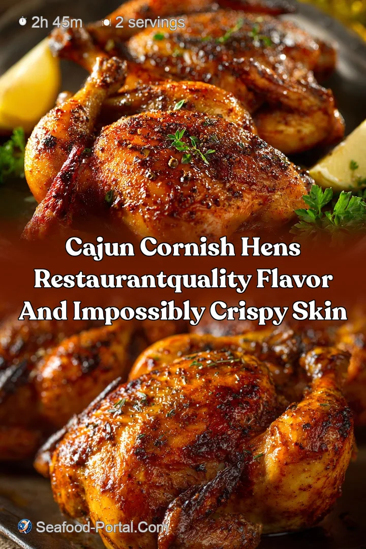 Cajun Cornish Hens RestaurantQuality Flavor and Impossibly Crispy Skin