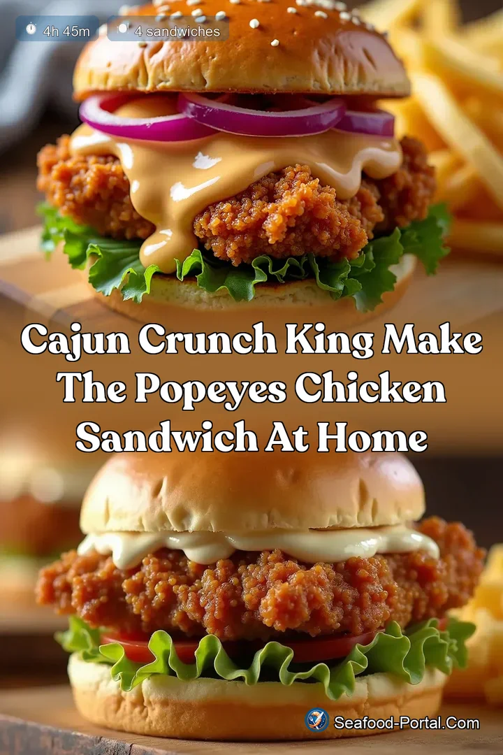 Cajun Crunch King Make the Popeyes Chicken Sandwich at Home