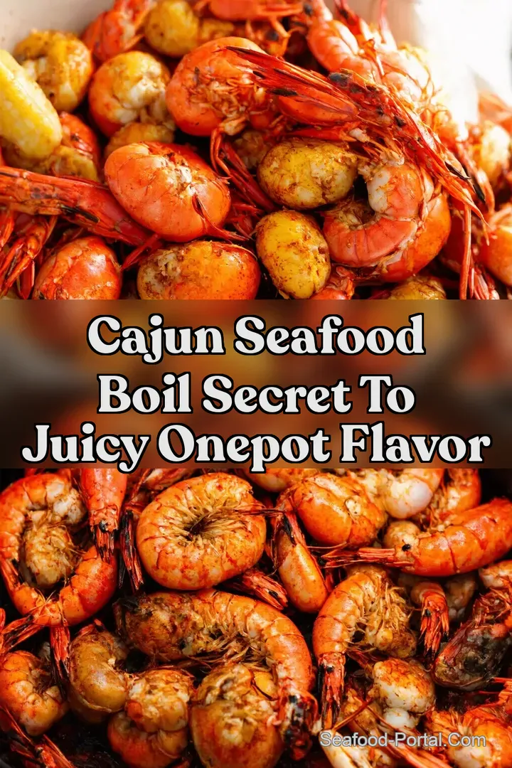 Cajun Seafood Boil Secret to Juicy OnePot Flavor : PIN FOR LATER Cajun Seafood Boil Secret to Juicy OnePot Flavor