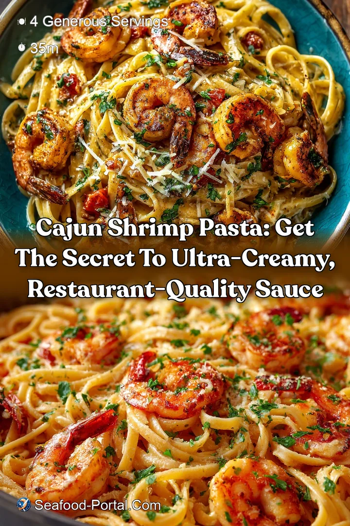 Cajun Shrimp Pasta: Get the Secret to Ultra-Creamy Restaurant-Quality Sauce