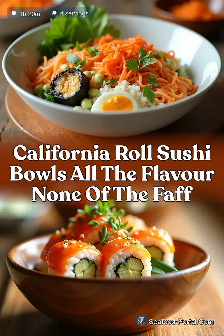 California Roll Sushi Bowls All the Flavour None of the Faff