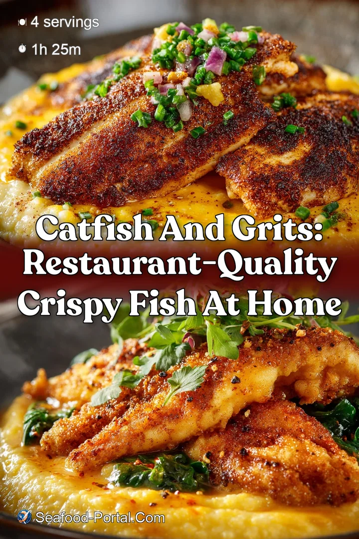 Catfish and Grits: Restaurant-Quality Crispy Fish at Home