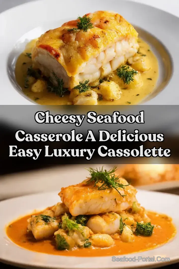 Cheesy Seafood Casserole A Delicious Easy Luxury Cassolette