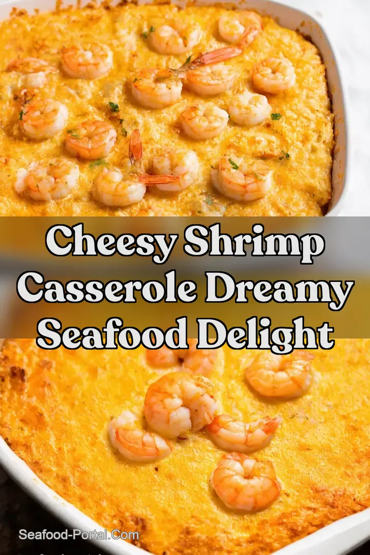 Cheesy Shrimp Casserole Dreamy Seafood Delight