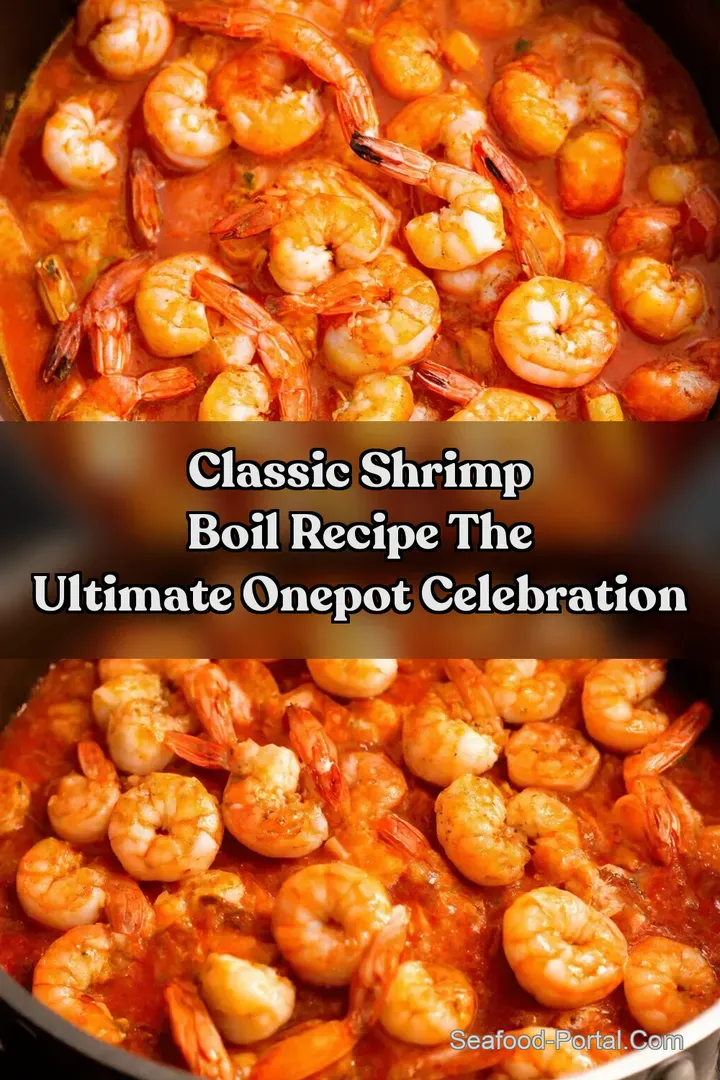 Classic Shrimp Boil Recipe The Ultimate OnePot Celebration