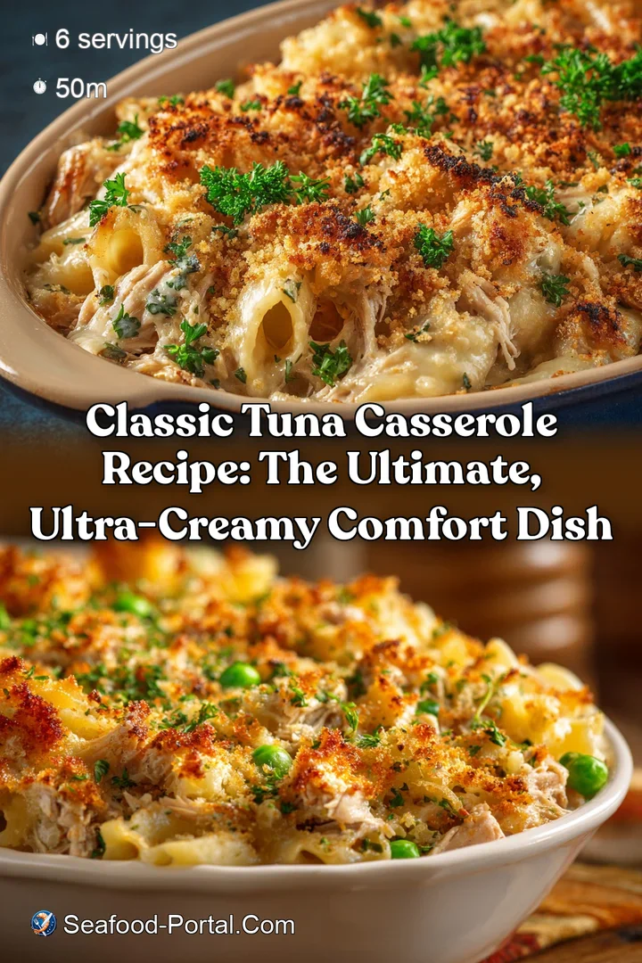 Classic Tuna Casserole Recipe: The Ultimate Ultra-Creamy Comfort Dish