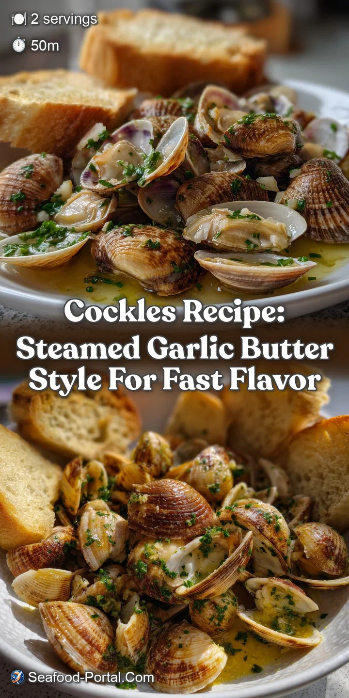 Cockles Recipe: Steamed Garlic Butter Style for Fast Flavor